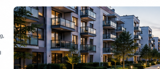 Residential estate walkway
