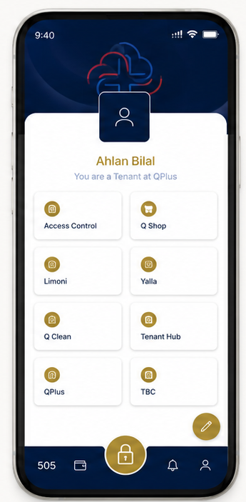 QPlus micro-services mobile app